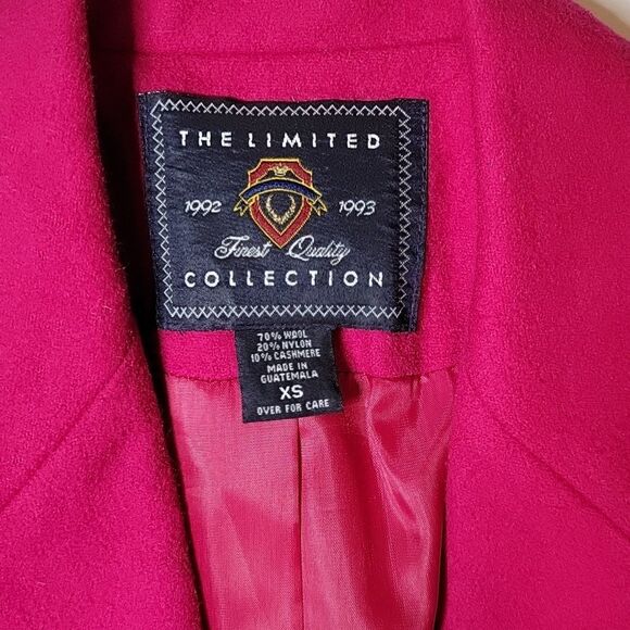 The Limited Pink Vintage Wool & Cashmere Blazer - Picture 2 of 7